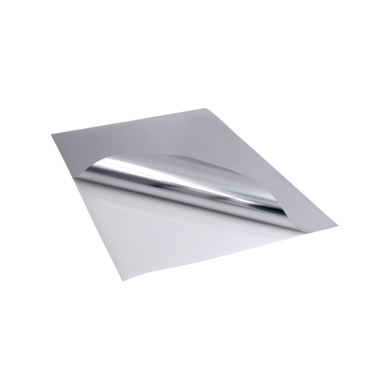 วัสดุฉลาก PP สีเงินสดใส