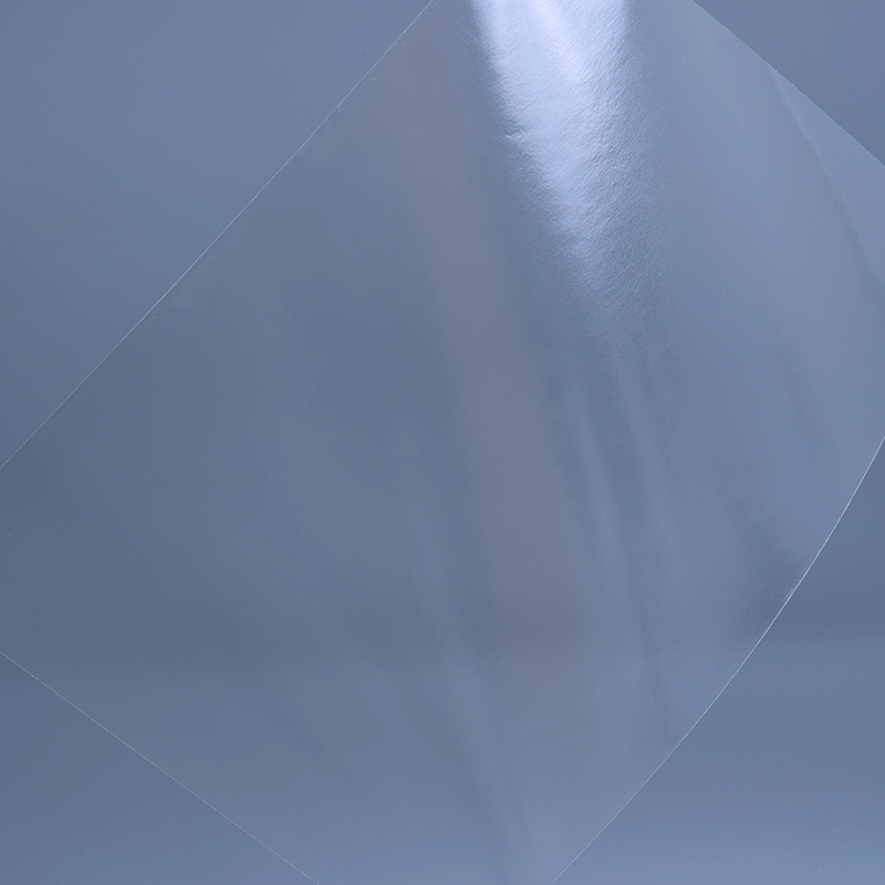 ฟิล์ม PET โปร่งใส 25mic พร้อมฉลากโพลีเอสเตอร์ใสกาวแบบถอดได้