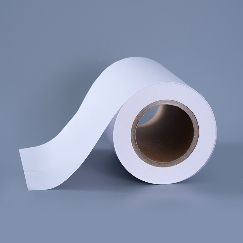 กระดาษสติกเกอร์ไวนิลสีขาวมันเงากันน้ำสำหรับพิมพ์อิงค์เจ็ท