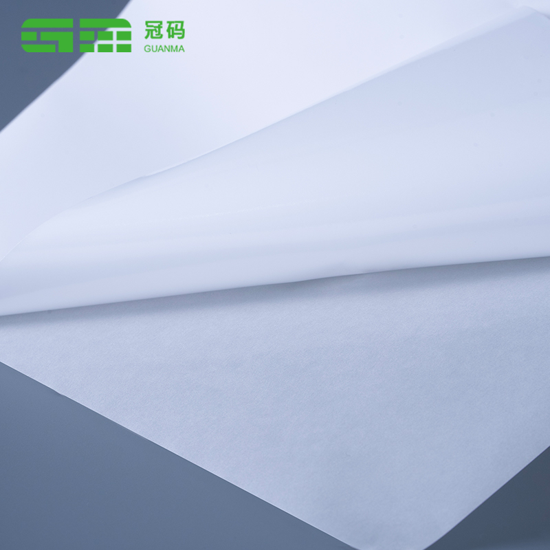 ป้ายกระดาษสังเคราะห์ PP แบบถอดได้ 75mic ม้วนจัมโบ้ฉลากกระดาษสังเคราะห์