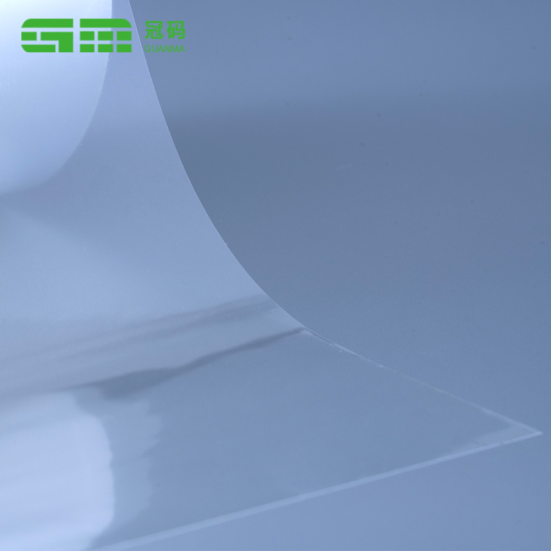 ม้วนจัมโบ้ PP กาวในตัวใส 50mic พร้อมกาวถาวร