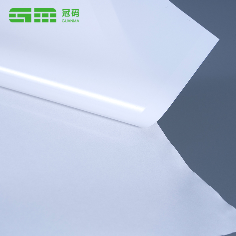 กระดาษสังเคราะห์ชนิดมีกาวในตัวสีขาวด้านขนาด 75mic สำหรับเครื่องพิมพ์อิงค์เจ็ท UV